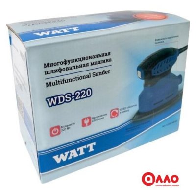 Виброшлифмашина WATT WDS-220 4.220.140.00