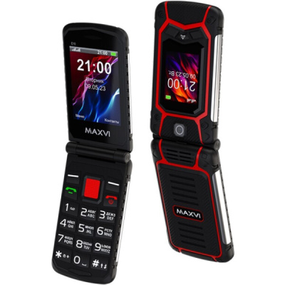 Мобильный телефон Maxvi E10 красный