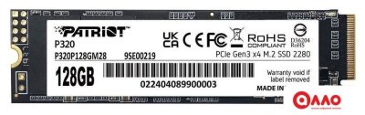 SSD Patriot P320 128GB P320P128GM28