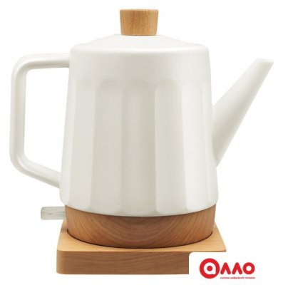 Электрический чайник CENTEK CT-0067 (белый/под дерево) Электрический чайник CENTEK CT-0067 (белый/под дерево)