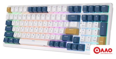 Клавиатура Royal Kludge RK98 RGB Klein Blue (RK Blue)