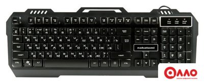 Клавиатура Nakatomi KG-35U (черный) Клавиатура Nakatomi KG-35U (черный)