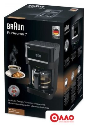Капельная кофеварка Braun PurAroma 7 KF7020 BK