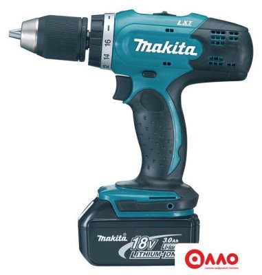 Дрель-шуруповерт Makita DDF453RFE (с 2-мя АКБ, кейс)
