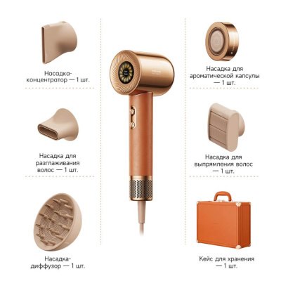 Фен для волос Dreame Hairdryer Miracle (AHD9), золотой