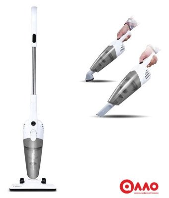Пылесос Deerma DX118C (международная версия, белый/серый)