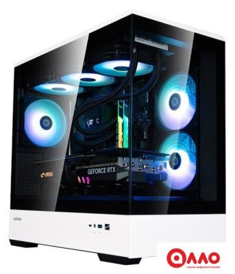 Корпус Zalman P30 (черный/белый)