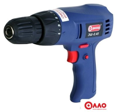 Дрель-шуруповерт ДИОЛД ЭШ-0.45 10031100 Дрель-шуруповерт ДИОЛД ЭШ-0.45 10031100