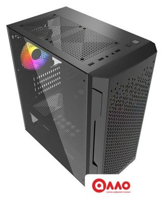 Корпус Powercase Mistral Micro Z3B Mesh LED