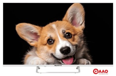 Телевизор Topdevice 43" SMART TV YаOS 03 (белый)