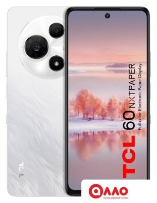 Телефон TCL 60 NXTPAPER T626K 8GB/512GB (альпийский белый) Телефон TCL 60 NXTPAPER T626K 8GB/512GB (альпийский белый)