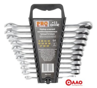 Набор ключей Startul PRO-7111 (11 предметов) Набор ключей Startul PRO-7111 (11 предметов)
