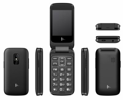 Мобильный телефон F+ Flip 280, черный
