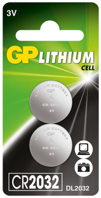 Батарейка GP Lithium CR2032-7C2