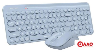 Офисный набор A4Tech Fstyler FG3300 Air2 (синий)