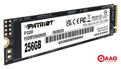 SSD Patriot P320 256GB P320P256GM28