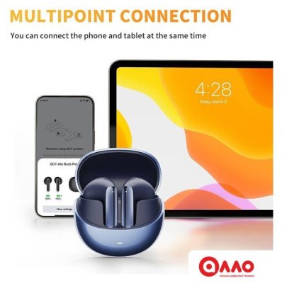 Наушники QCY AilyBuds Pro (темно-синий) Наушники QCY AilyBuds Pro (темно-синий)