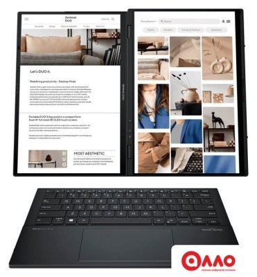 Рабочая станция ASUS Zenbook 14 Duo OLED UX8406MA-QL182W