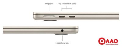Ноутбук Apple Macbook Air 15" M3 2024 MC9F4