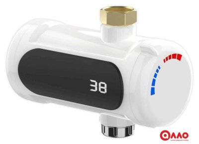 Проточный электрический водонагреватель на кран Unipump BEF-019A Проточный электрический водонагреватель на кран Unipump BEF-019A