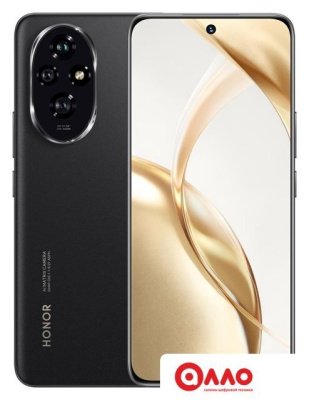 Телефон HONOR 200 8GB/256GB международная версия (вельветовый черный)
