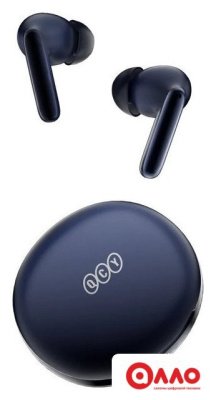 Наушники QCY T13 ANC 2 (темно-синий) Наушники QCY T13 ANC 2 (темно-синий)