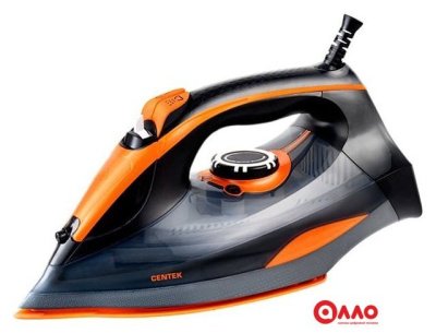 Утюг CENTEK CT-2361 (черный/оранжевый)