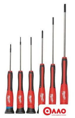 Набор отверток прецизионных Milwaukee 4932471869 (6 предметов) Набор отверток прецизионных Milwaukee 4932471869 (6 предметов)