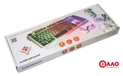 Клавиатура Nakatomi KG-35U (серебристый) Клавиатура Nakatomi KG-35U (серебристый)