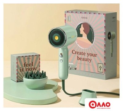 Фен Soocas RH1 Retro (зеленый) Фен Soocas RH1 Retro (зеленый)