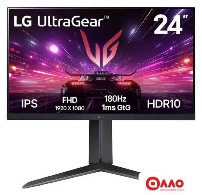 Игровой монитор LG UltraGear 24GS65F-B Игровой монитор LG UltraGear 24GS65F-B