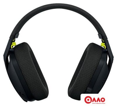 Наушники Logitech G435 Lightspeed (черный/неоновый желтый)