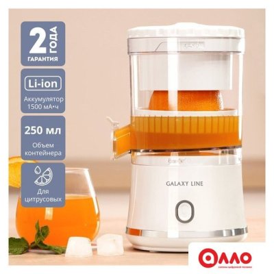 Соковыжималка Galaxy Line GL0855 (белый)