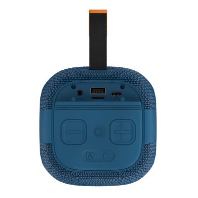 Портативная колонка Maxvi PS-06, синяя Портативная колонка Maxvi PS-06, синяя