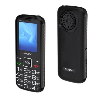 Мобильный телефон Maxvi B 21ds up черный