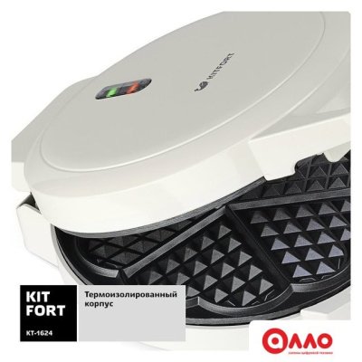 Вафельница Kitfort KT-1624 Вафельница Kitfort KT-1624