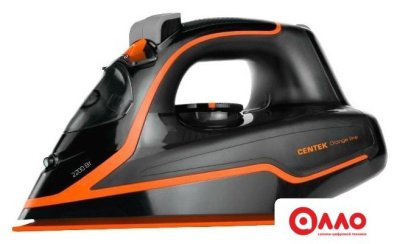 Утюг CENTEK CT-2363 (черный/оранжевый) Утюг CENTEK CT-2363 (черный/оранжевый)