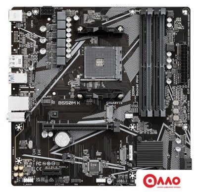 Материнская плата Gigabyte B550M K (rev. 1.0)