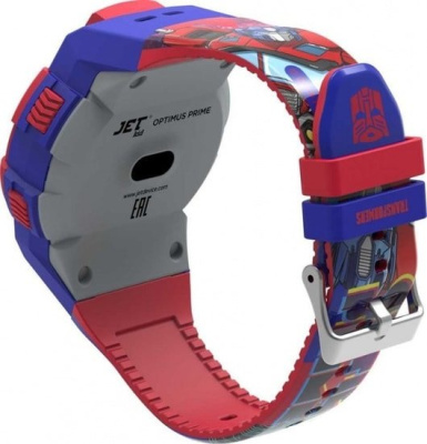 Часы детские JET KID Optimus Prime, красно-синие