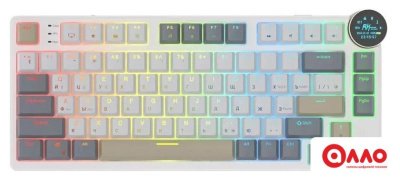 Клавиатура Royal Kludge N80 Pearly Dawn (RK Red) Клавиатура Royal Kludge N80 Pearly Dawn (RK Red)