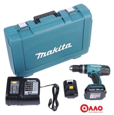 Дрель-шуруповерт Makita DDF453SYE (с 2-мя АКБ, кейс)