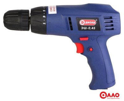 Дрель-шуруповерт ДИОЛД ЭШ-0.45 10031100 Дрель-шуруповерт ДИОЛД ЭШ-0.45 10031100
