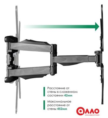 Кронштейн для телевизора Onkron M5 (черный)