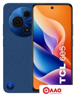 Телефон TCL 605 T517F 8GB/256GB (синий) Телефон TCL 605 T517F 8GB/256GB (синий)