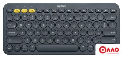 Клавиатура Logitech Multi-Device K380 Bluetooth (темно-серый)