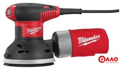 Эксцентриковая шлифмашина Milwaukee ROS 125 E 4933433180 Эксцентриковая шлифмашина Milwaukee ROS 125 E 4933433180