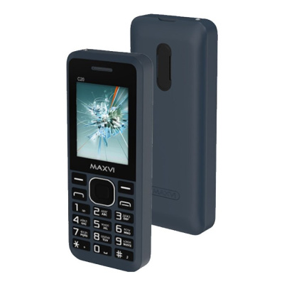 Мобильный телефон Maxvi C20, маренго