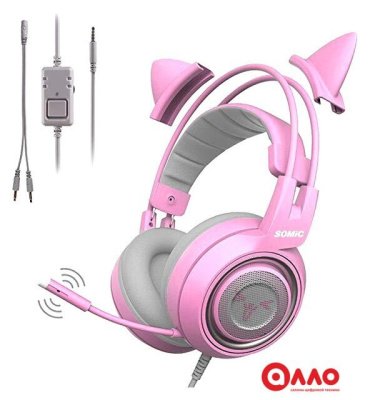 Наушники Somic G951S (розовый)