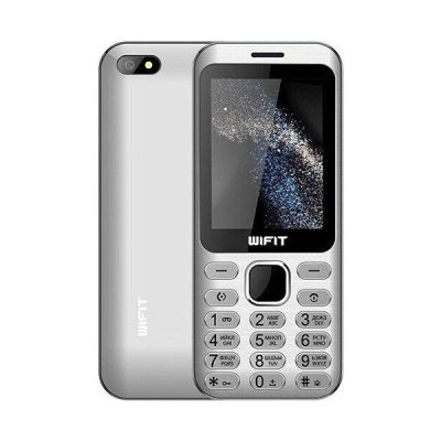 Мобильный телефон Wifit WIPHONE F2, серебристый