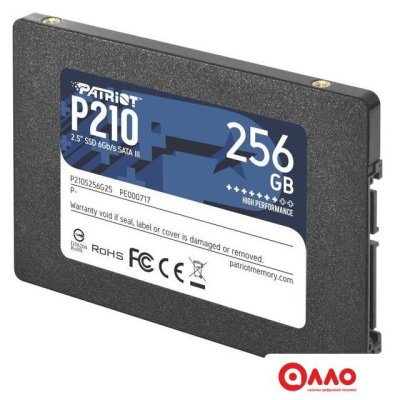 SSD Patriot P210 256GB P210S256G25